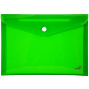 Umix Çıtçıtlı Zarf Dosya A4 Neon Yeşil U1121N-YE