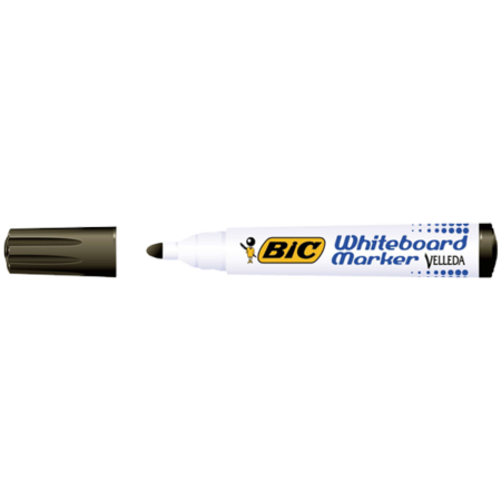 Bic Tahta Kalemi Yuvarlak Uçlu Velleda Siyah 1701 09