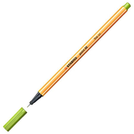 Stabilo Keçe Uçlu İnce Kalem 88 Point 0.4 MM Elma Yeşii 88/33