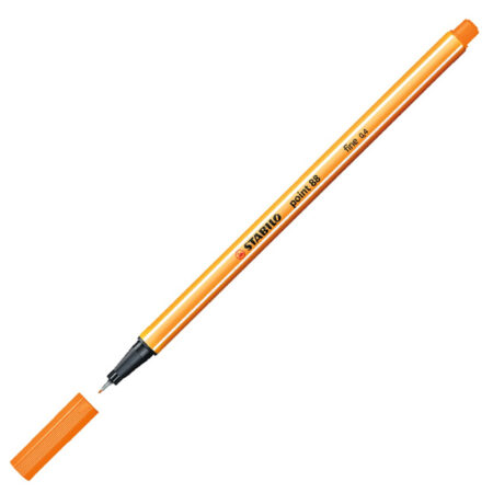 Stabilo Keçe Uçlu İnce Kalem 88 Point 0.4 MM Turuncu 88/54