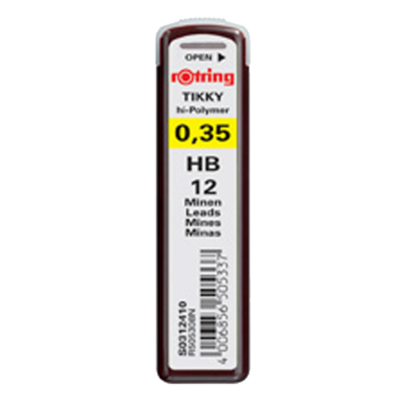 Rotring Min Hi-Polymer HB 0.3 MM S0312410