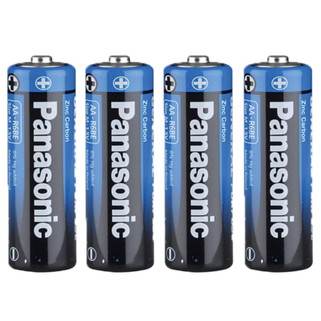 Panasonic Çinko Karbon Kalem Pil (AA) R6BE/4S