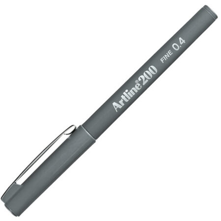 Artline Fineliner 0.4 MM Gri EK-200N