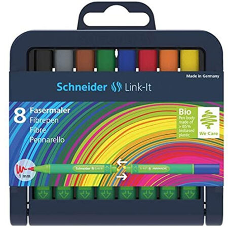 Schneider Fiber Uçlu Kalem Link-it 1.0 MM 8 Li Set