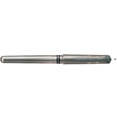 Uni-Ball Roller Kalem Signo Broad Jel Bilye Uç Davetiye 1.0 MM Gümüş UM-153