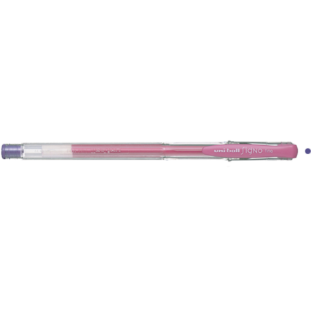 Uni-Ball Roller Kalem Signo Fine Jel Bilye Uç 0.7 MM Mor UM-100
