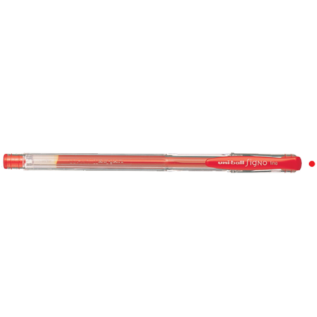 Uni-Ball Roller Kalem Signo Fine Jel Bilye Uç 0.7 MM Kırmızı UM-100
