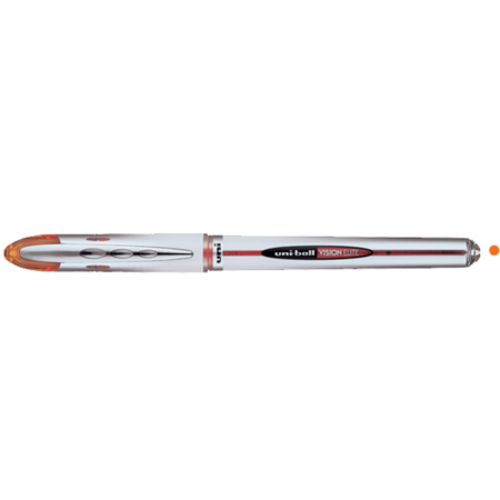 Uni-Ball Roller Kalem Vision Elite Bilye Uç 0.8 MM Turuncu UB-200