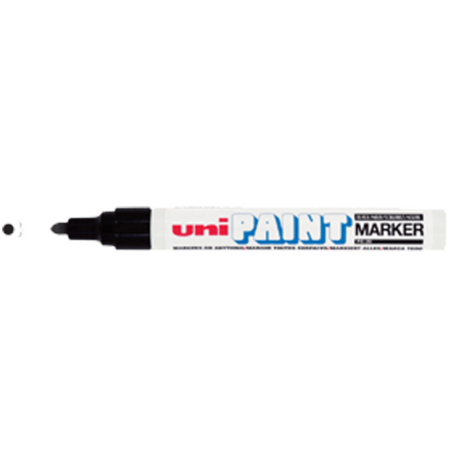 Uni-Ball Markör Boyama paint Marker 2.2-2.8 MM Siyah PX-20