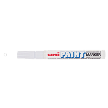 Uni-Ball Markör Boyama paint Marker 2.2-2.8 MM Beyaz PX-20