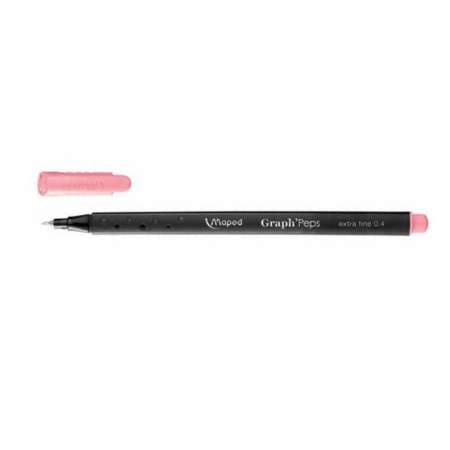 Maped Fineliner Graph Peps 0.4 MM Toz Pembe 12 Lİ 74912902