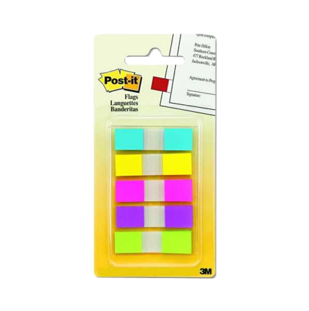 Post-it İndeks 20 YP 12x44 5 Renk 683-5 KP