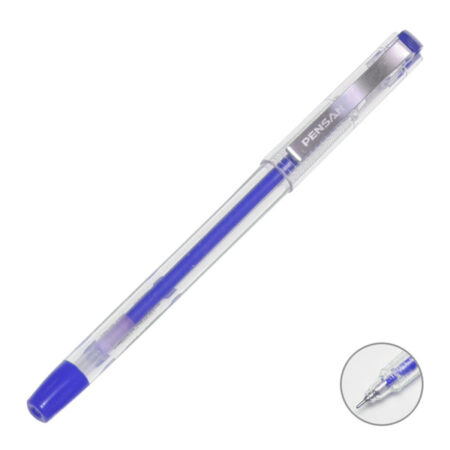 Pensan Tükenmez Kalem My-King Jel Metal Klips 0.5 MM Mavi 6405