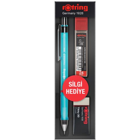 Rotring Okul Seti Visuclick+ Min Silgi 0.5 mm Mavi RO-VK05-Mavi