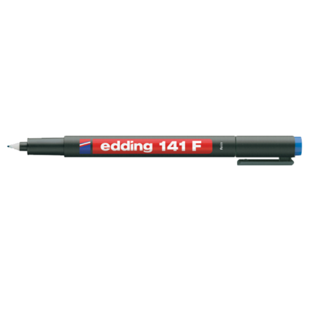 Edding Asetat Kalemi Permanent F Seri 0.6 MM Mavi 141F