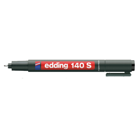 Edding Asetat Kalemi Permanent S Seri 0.3 MM Siyah 140 S