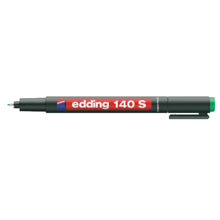 Edding Asetat Kalemi Permanent S Seri 0.3 MM Yeşil 140 S