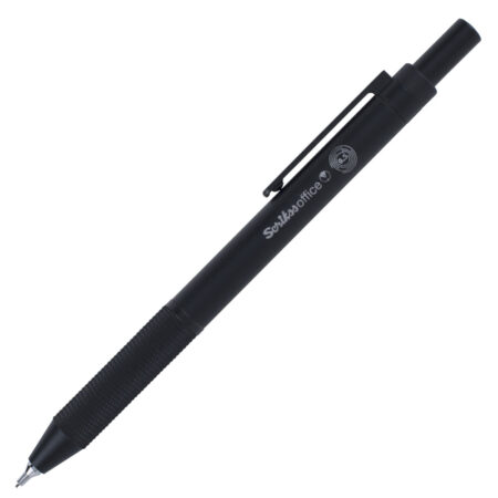 Scrikss Versatil Kalem Twıst 0.5 MM Siyah Şeffaf Ambalaj