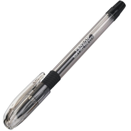 Pensan Tükenmez Kalem Soft Gel Fine Siyah 0.5 MM