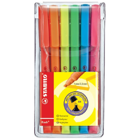 Stabilo Fosforlu Kalem Flash 6 Lı 555/6