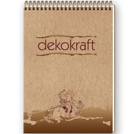 Keskin Color Bloknot Spiralli Dekokraft A5 80 YP Çizgili