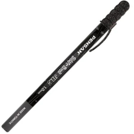 Pensan Jel Kalem Jely 1.0 MM Glıtter Simli Siyah 2800