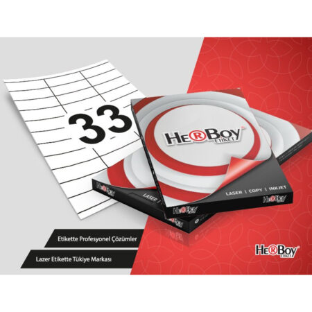 Herboy Lazer Etiket 100 YP 70x25 Lazer-Copy-Inkjet HB-1133