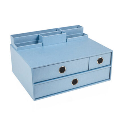 Gıpta Masa Üstü Set Pearl light Blue 3 Çekmeceli Multi