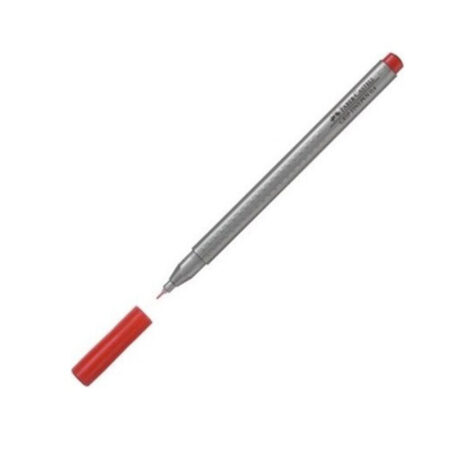 Faber-Castell Grip Finepen 0,4 MM Kırmızı