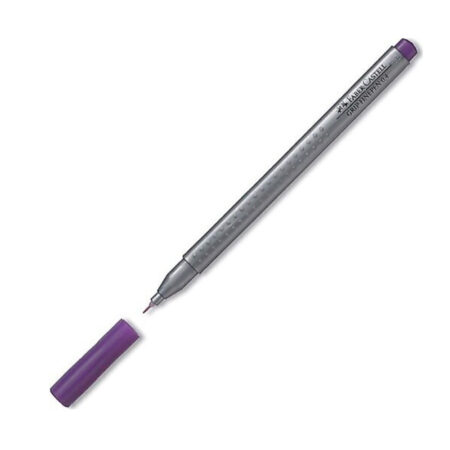 Faber-Castell Grip Finepen 0,4 Mm Mor 151634