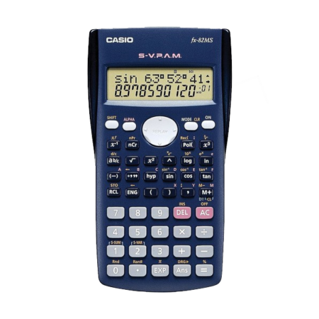 Casio Hesap Makinesi Bilimsel 2 Satır Ekran 240 Fonksiyon FX-82MS 2.Versiyon